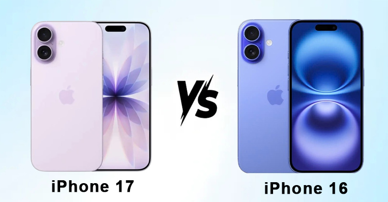 So sánh iPhone 17 và iPhone 16 để tìm điểm nâng cấp
