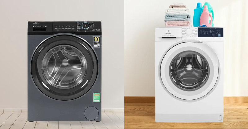 So sánh máy giặt Aqua và Electrolux để tìm ra sản phẩm phù hợp