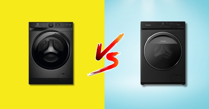 So sánh máy giặt Panasonic và Electrolux