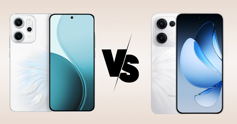 Điểm khác biệt giữa OPPO Reno14 và OPPO Reno13