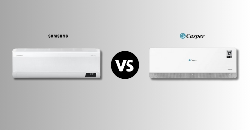So sánh máy lạnh Samsung và Casper