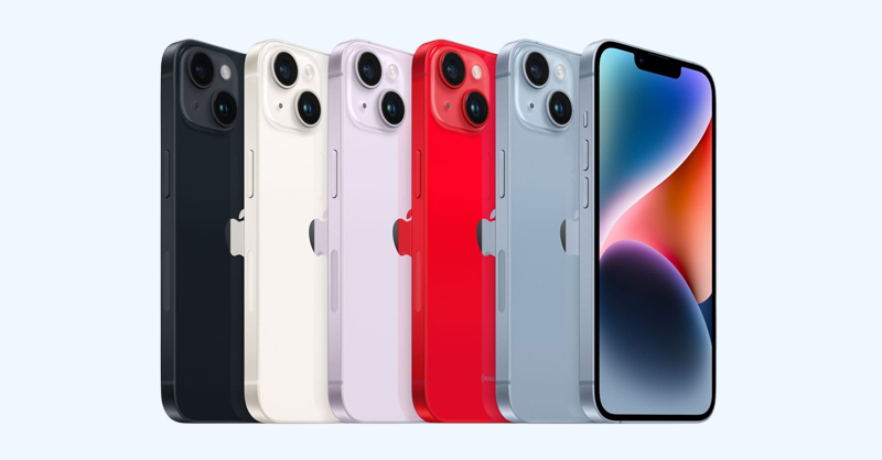 iPhone 14 Plus sở hữu các phiên bản màu thiên về cổ điển 