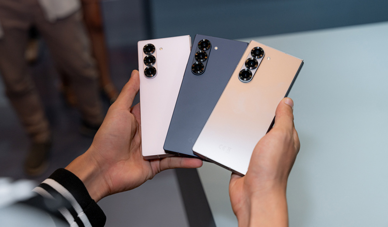 Galaxy Z Fold6 có các màu sắc trẻ trung