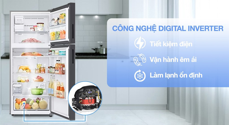 Tủ lạnh Samsung tích hợp công nghệ Digital Inverter