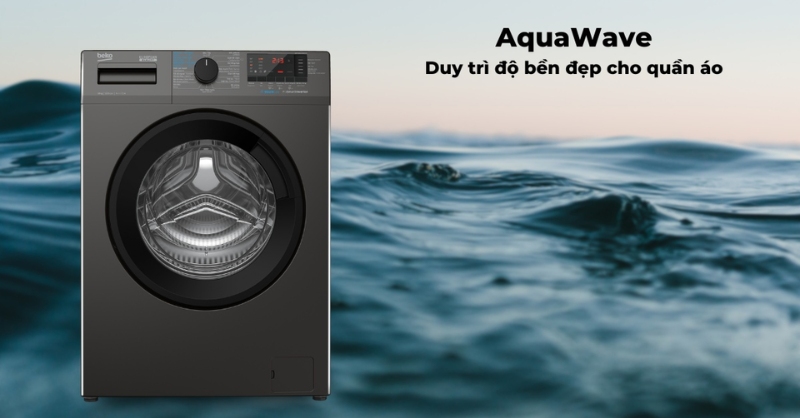 Công nghệ sóng nước AquaWave duy trì độ bền đẹp cho bề mặt vải