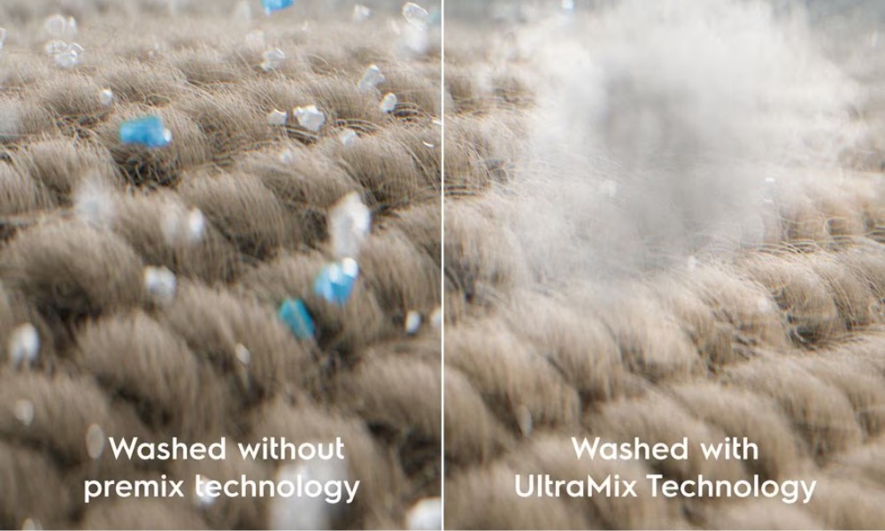 Công nghệ UltraMix trên Máy giặt Electrolux