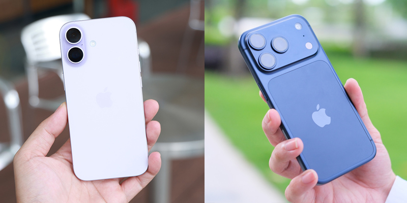 Ngoại hình của iPhone 17 và iPhone 17 Pro