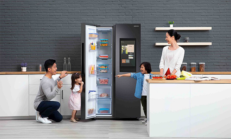 Dòng Family Hub tích hợp màn hình thông minh