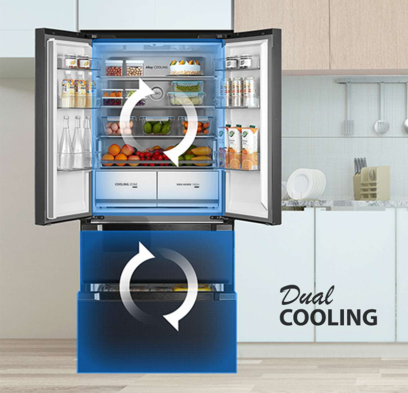 Công nghệ Dual Cooling với hai dàn lạnh độc lập