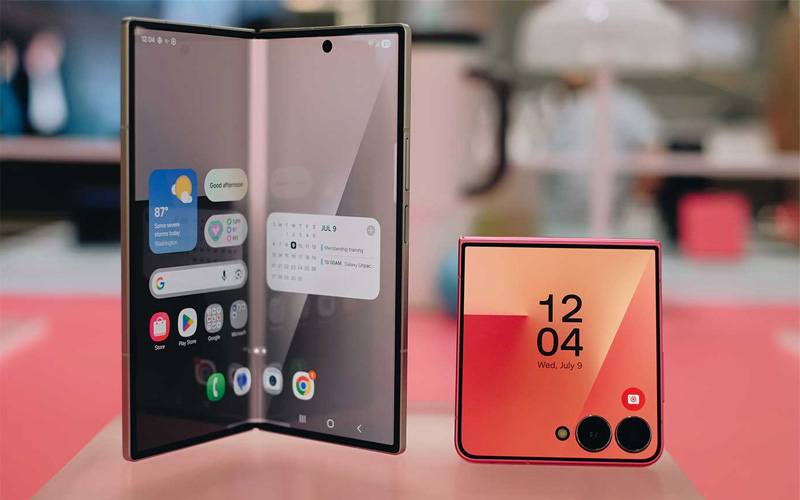 Samsung Galaxy Z Fold7 và Galaxy Z Flip7 duy trì hoạt động suốt ngày dài