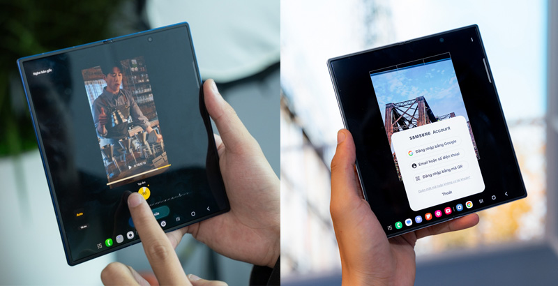 Galaxy Z Fold7 và Galaxy Z Fold6 có dung lượng pin bằng nhau