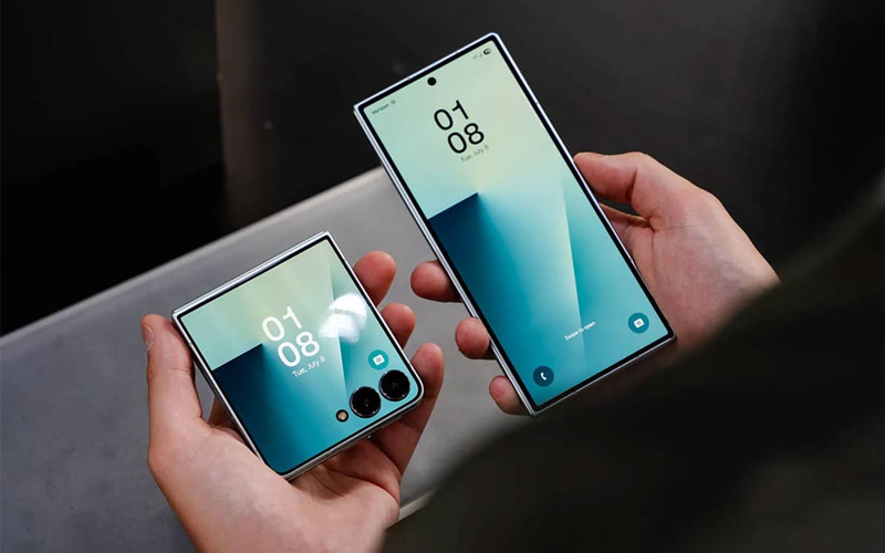 Samsung Galaxy Z Fold7 và Z Flip7 có bản lề FlexHinge mới