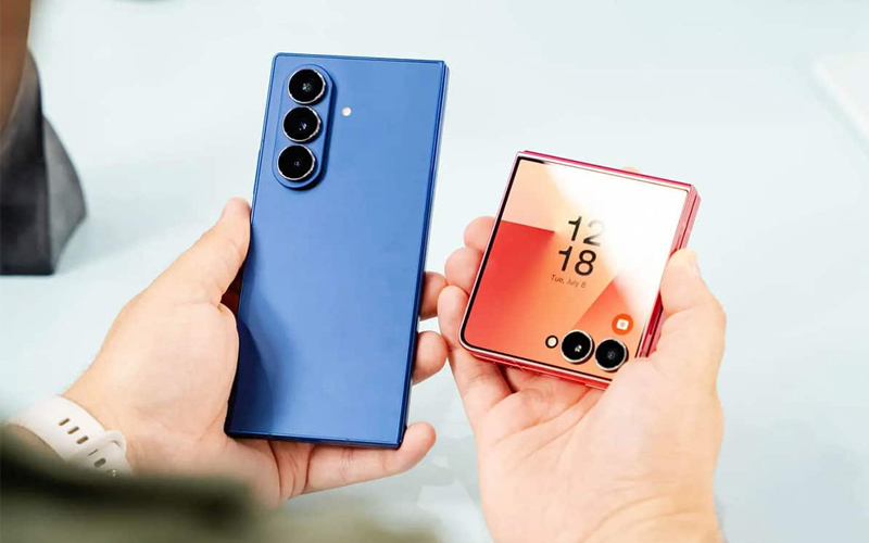 Thiết kế thời thượng của Samsung Galaxy Z Fold7 và Z Flip7