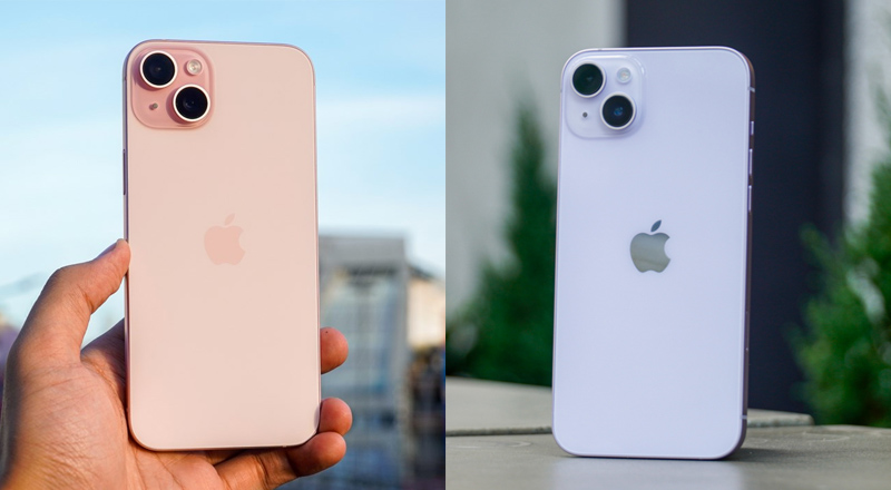 So sánh iPhone 15 Plus và iPhone 14 Plus về thiết kế 