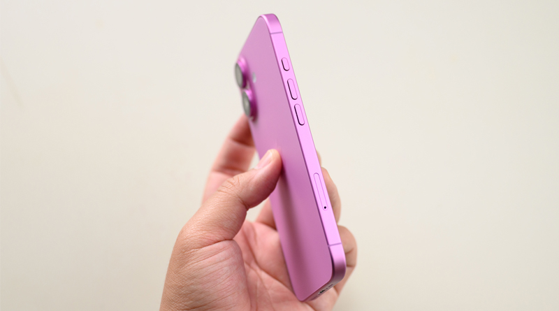 iPhone 16 mỏng và nhẹ hơn iPhone 17