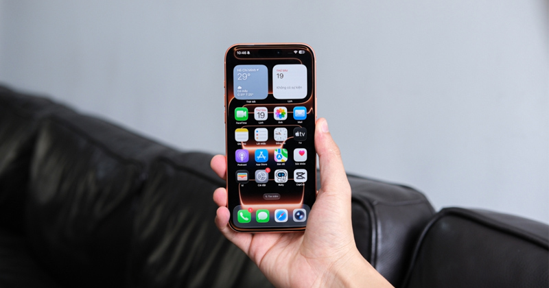 iPhone 17 Pro Max có màn hình hiển thị 6.9 inch