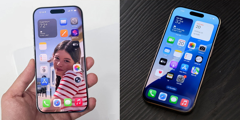 iPhone 17 và iPhone 16 Pro mang đến trải nghiệm hiển thị sắc nét