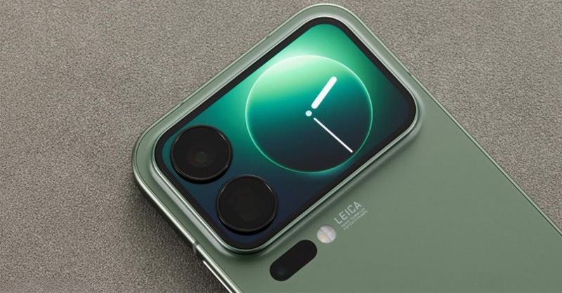 Xiaomi 17 Pro Max tích hợp màn hình phụ mini ngay trong cụm camera