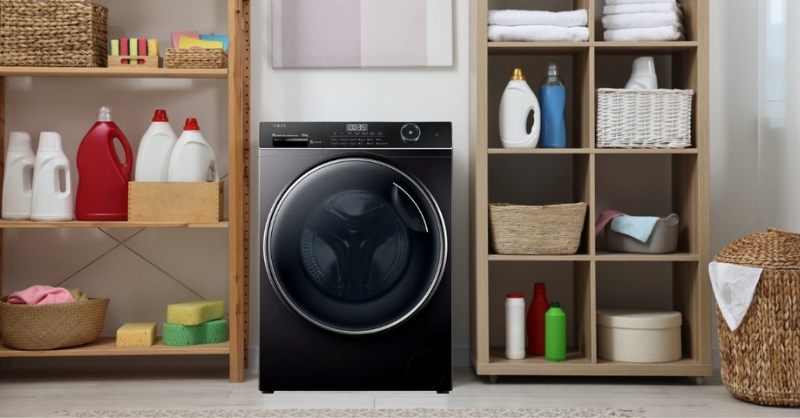 Máy giặt Aqua được thiết kế sang trọng, đẹp mắt