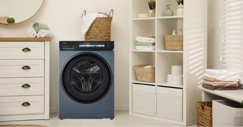 Máy giặt Aqua thiết kế sang trọng, thân thiện người dùng