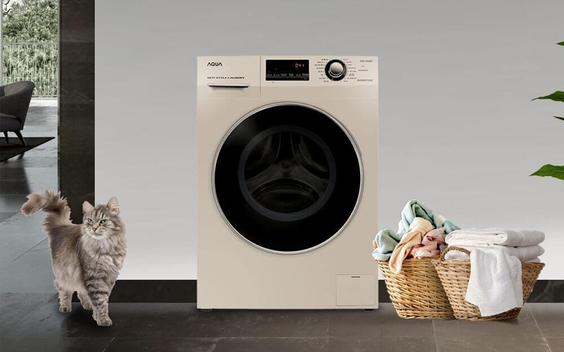 Máy giặt Aqua mang lại hiệu quả làm sạch vượt trội