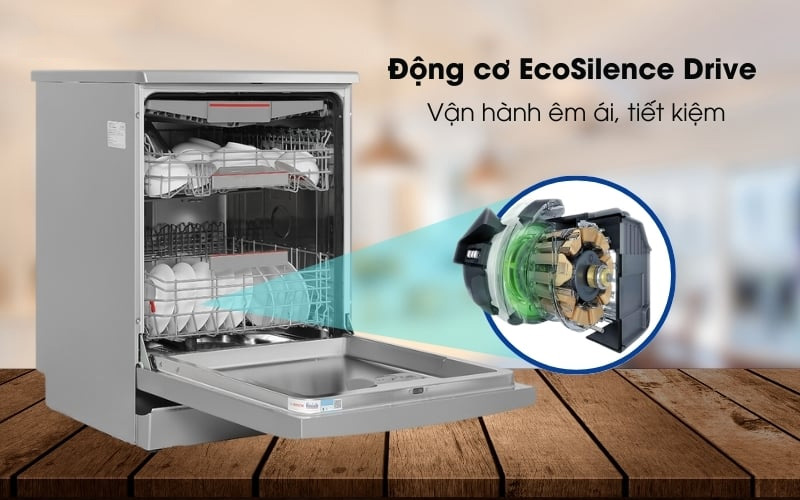 Máy giặt Bosch có độ ồn thấp