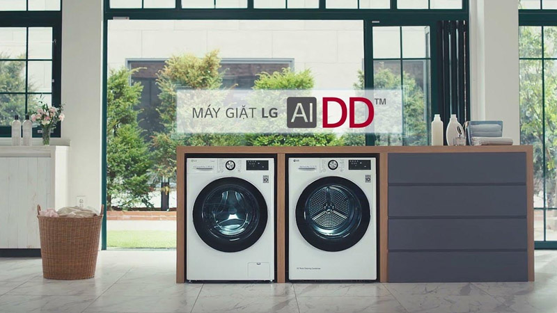 Các công nghệ giặt tiên tiến trên máy giặt LG
