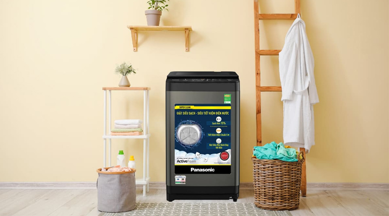 Máy giặt Panasonic làm nổi bật không gian sống