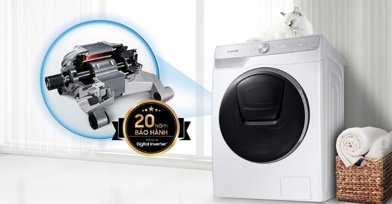 Máy giặt Samsung với động cơ Digital Inverter