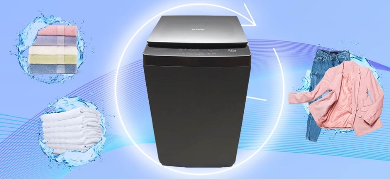 Máy giặt Sharp với công nghệ Fuzzy Logic