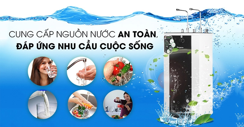 An tâm về chất lượng nước trên Máy lọc nước Kangaroo và Karofi