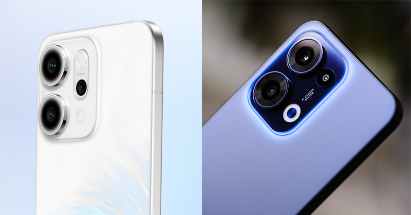 OPPO Reno14 và OPPO Reno13 có module camera khác biệt