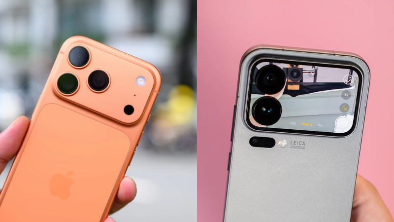 So sánh camera iPhone 17 Pro và Xiaomi 17 Pro