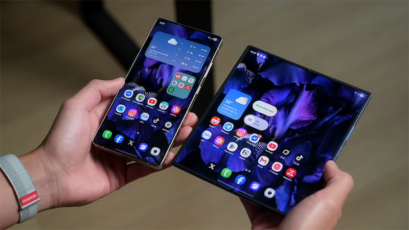 So sánh màn hình Galaxy Z Fold7 và Galaxy S25 Ultra