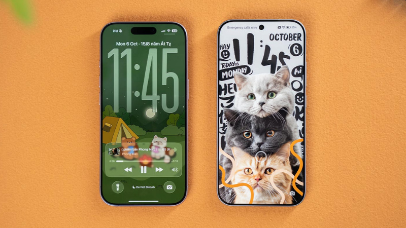 So sánh màn hình iPhone 17 và Xiaomi 17