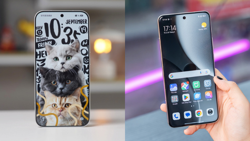 So sánh màn hình Xiaomi 17 Pro Max và Xiaomi 15 Ultra