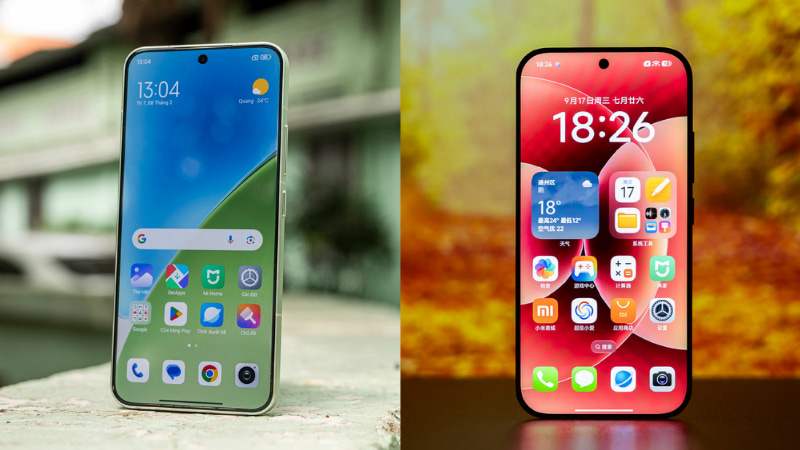 So sánh màn hình Xiaomi 17 và Xiaomi 15