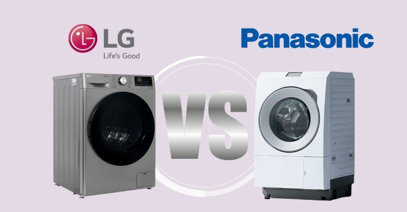 Máy giặt LG và Panasonic