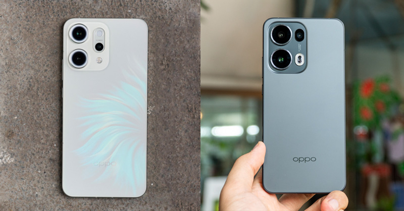 OPPO Reno14 Pro và Reno13 Pro có diện mạo thời thượng