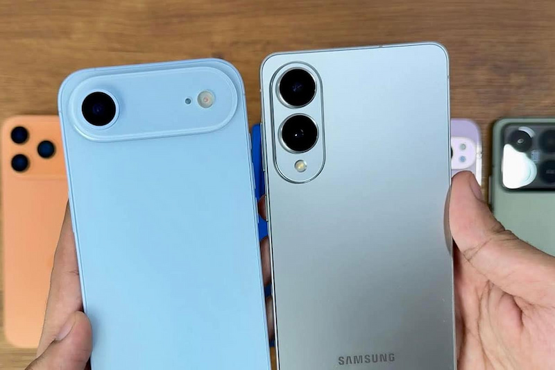 So sánh thời lượng pin iPhone Air và Galaxy S25 Edge
