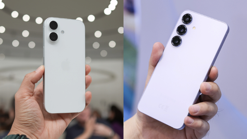 So sánh thiết kế iPhone 17 và Galaxy S25