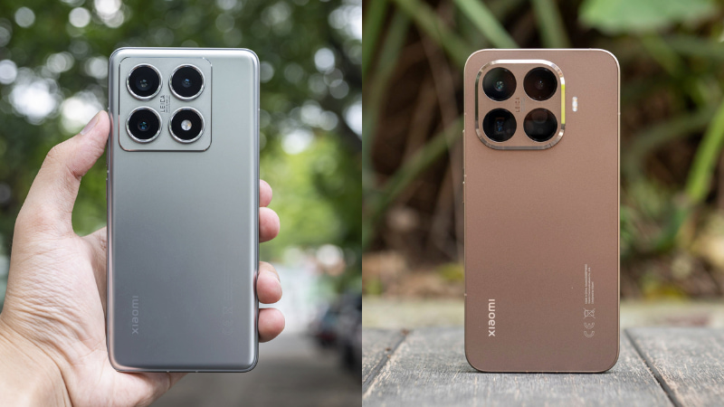 So sánh thiết kế Xiaomi 15T Pro và Xiaomi 14T Pro