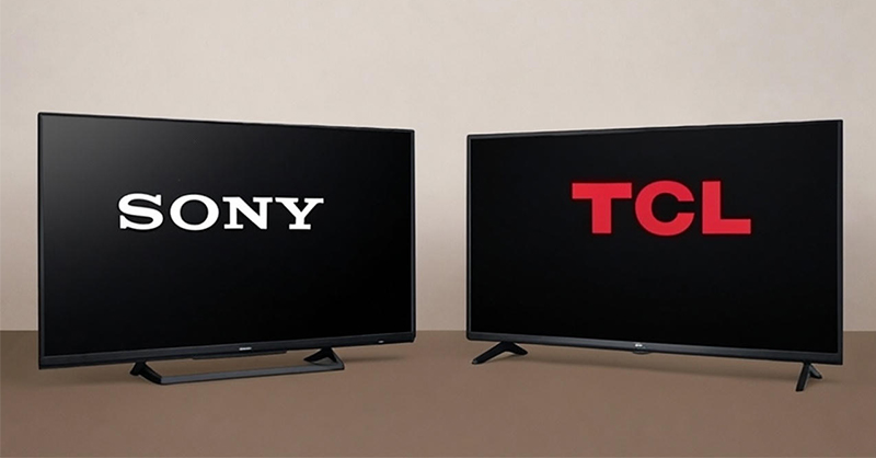 So sánh tivi Sony và TCL