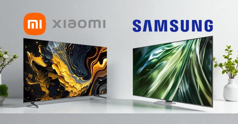 So sánh tivi Xiaomi và tivi Samsung