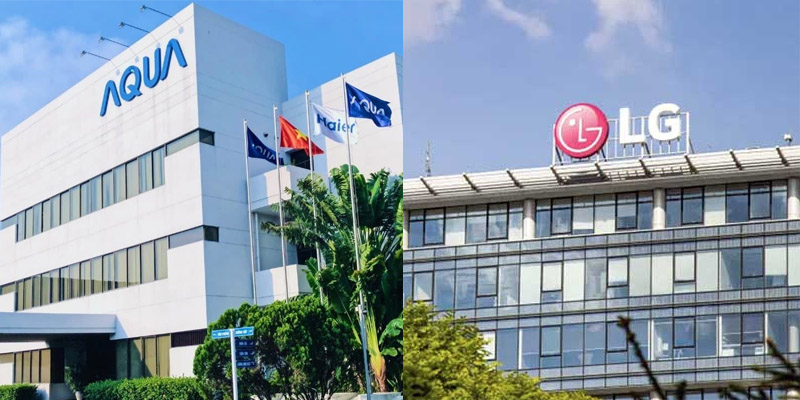Aqua và LG là thương hiệu được nhiều người tin dùng