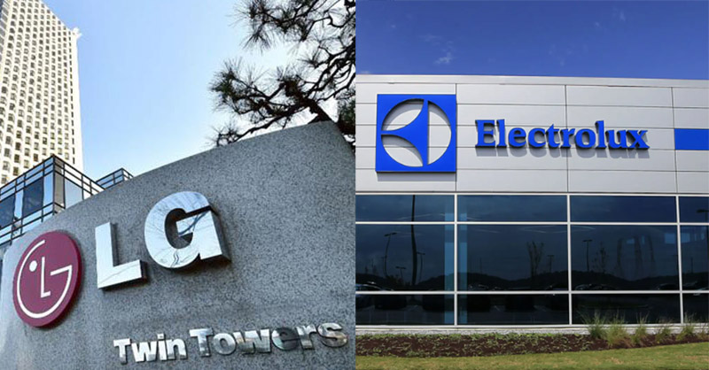 Tủ lạnh LG và Electrolux có xuất xứ thương hiệu khác nhau 
