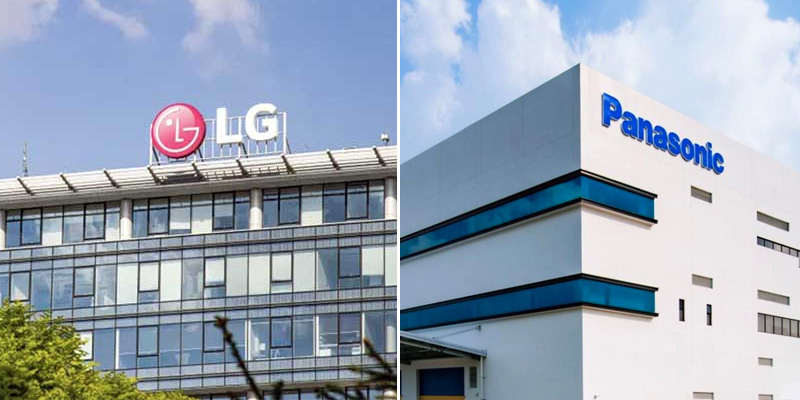 LG và Panasonic đều là những thương hiệu điện tử hàng đầu thế giới