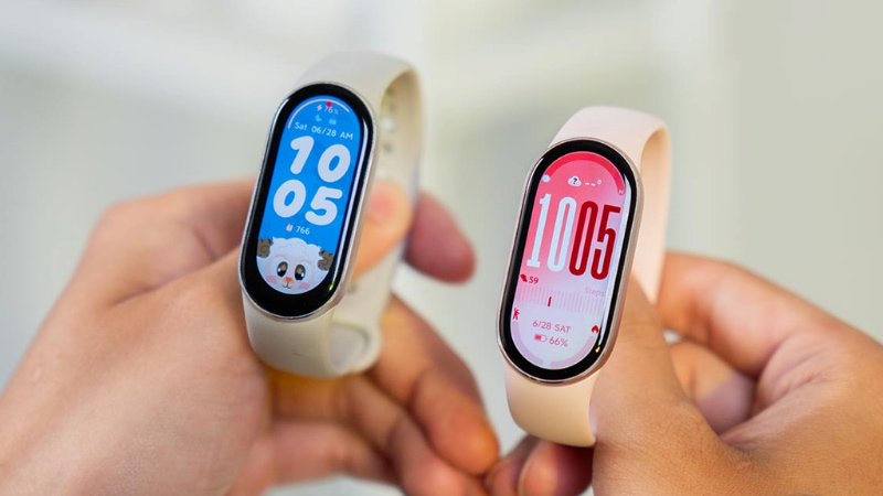 So sánh thiết kế Xiaomi Band 10 và Xiaomi Band 9