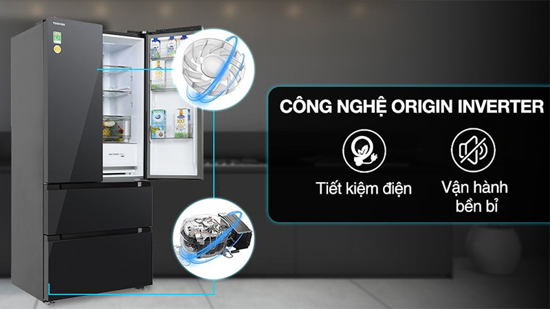 Hãng Toshiba áp dụng Origin Inverter kết hợp Eco Mode tiết kiệm điện