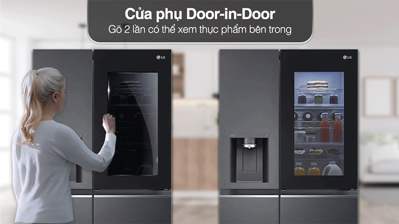 Dòng tủ lạnh cao cấp InstaView Door-in-Door™